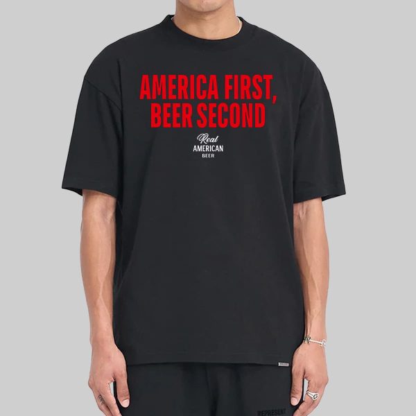 Hulk Hogan America First Beer Second Shirt 13