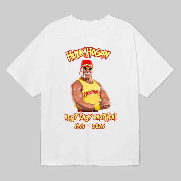 Hulk Hogan Rest Easy Brother 1953 2025 Shirt 6