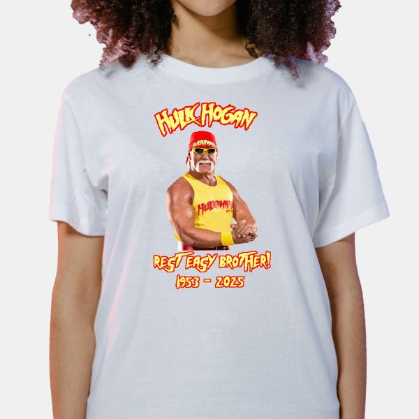 Hulk Hogan Rest Easy Brother 1953 2025 Shirt 7
