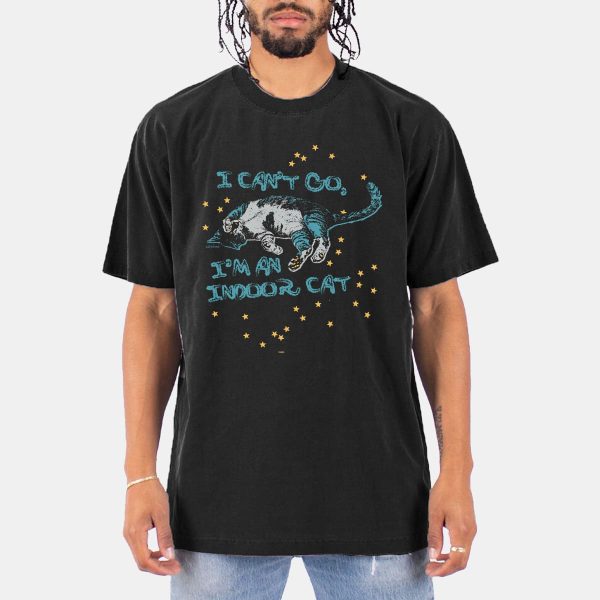 I Cant Go Im An Indoor Cat Shirt 10
