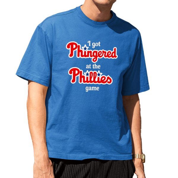 I Got Phingered At The Phillies Game Shirt 6