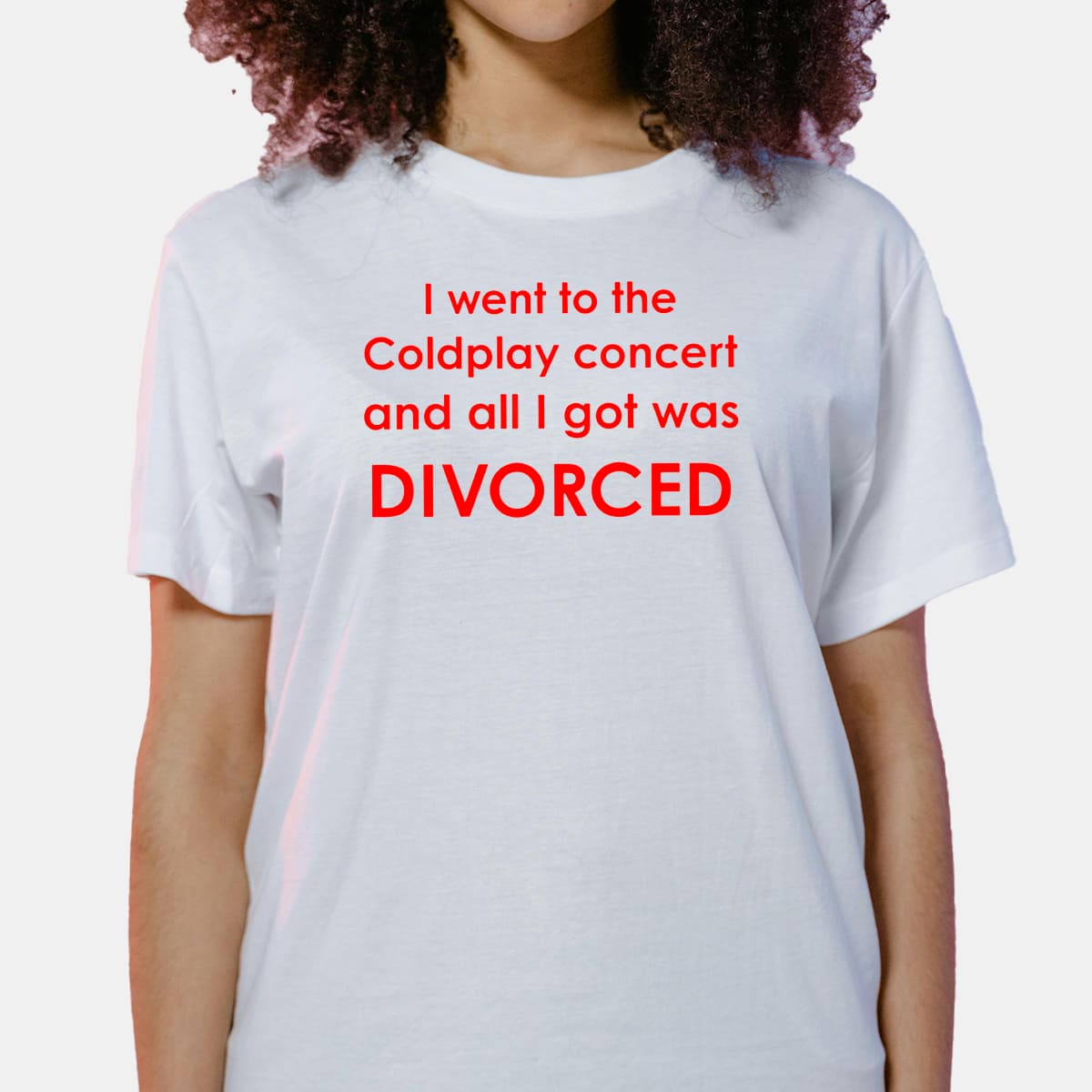 I Went To Coldplay Concert And All I Got Was Divorced Shirt 7 I Went To Coldplay Concert And All I Got Was Divorced Shirt 7