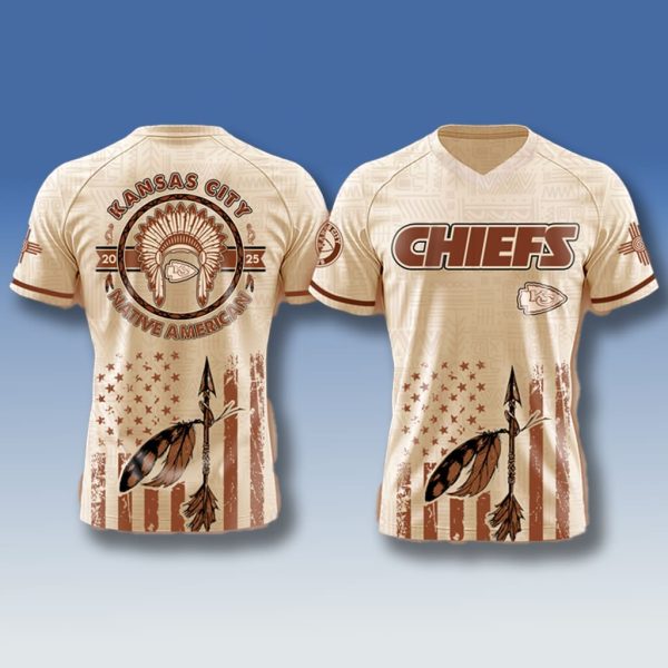 KC Chiefs x Native American Heritage Month Jersey 2025 1