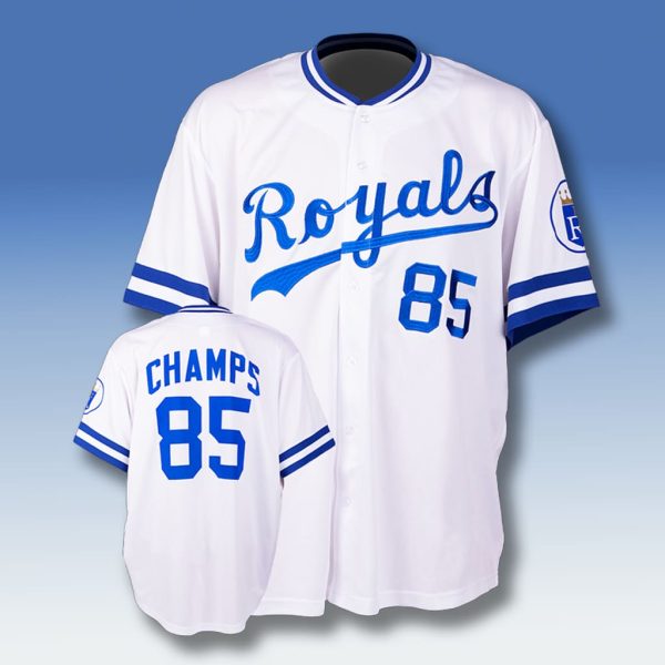 Kansas City Royal 1985 Championship Jersey Giveaway