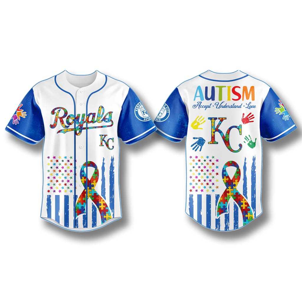 Kansas City Royals Autism Awareness Month Jersey 2025 Kansas City Royals Autism Awareness Month Jersey 2025