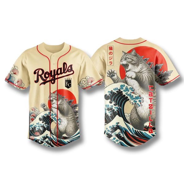 Kansas City Royals Catzilla Jersey 2025 1