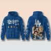 LA Dodgers x Demon Slayer Kimetsu no Yaiba Hoodie 2025 1