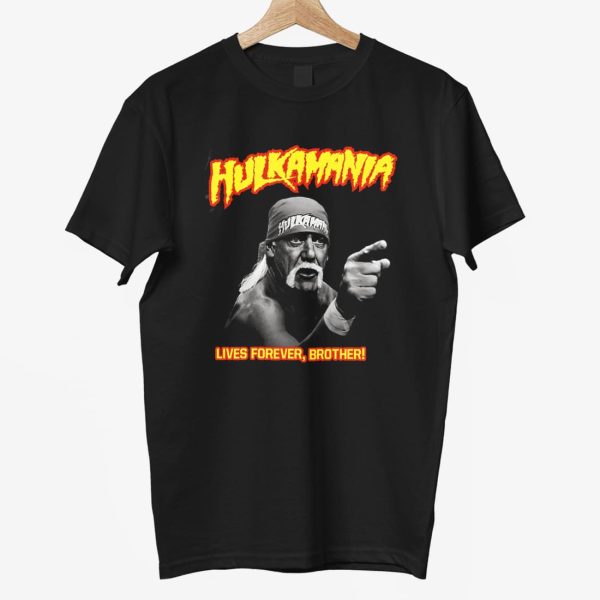 Lives Forever Brother Hulkamania Shirt 14