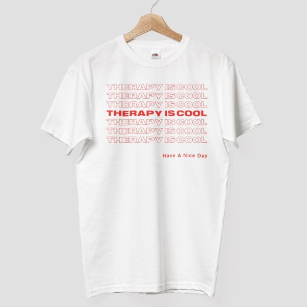 Luke Broderick Therapy Is Cool Shirt 7