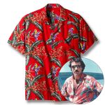 Magnum PI Jungle Bird Tom Selleck Hawaiian Shirt