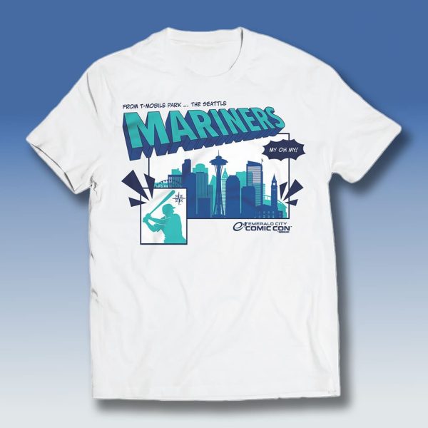 Mariners Emerald City Comic Con Shirt 2025 1