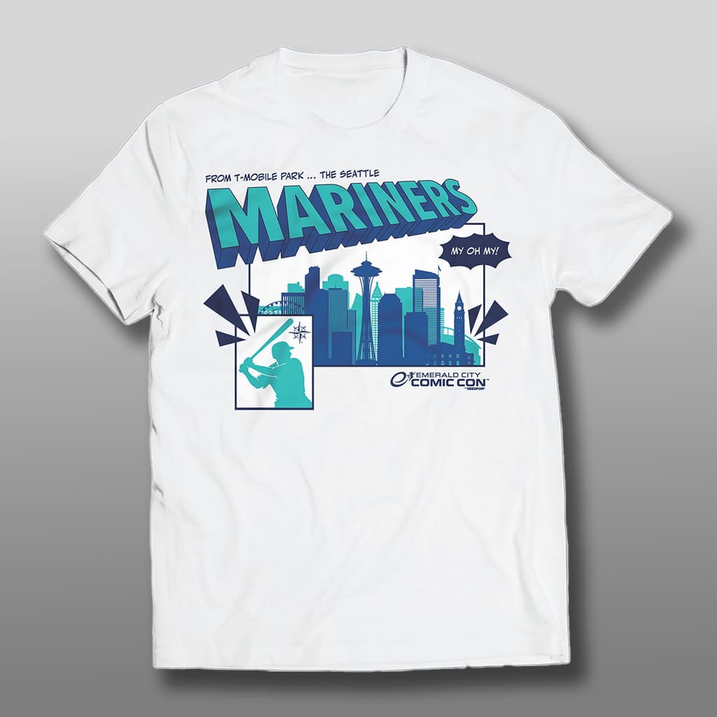 Mariners Emerald City Comic Con Shirt 2025 Mariners Emerald City Comic Con Shirt 2025