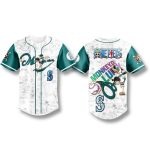 Mariners x One Piece Straw Hat Luffy Jersey 2025