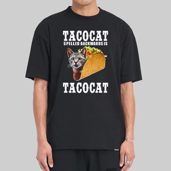 Joe Burrow Tacocat Spelled Backwards Is Tacocat Shirt