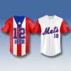 New York Mets Puerto Rico Francisco Lindor Jersey 2025