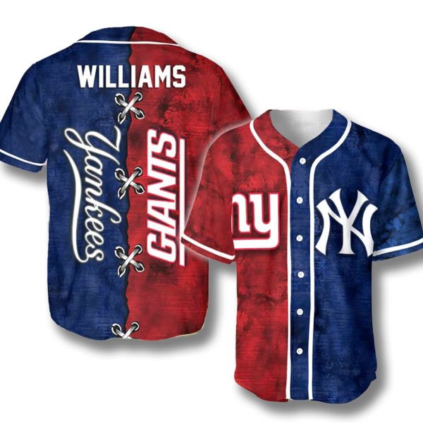 New York Yankees x NY Giants Jersey