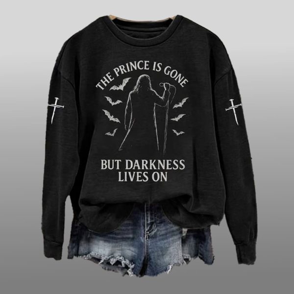 Ozzy The Prince Is Gone But Darkness Lives On Shirt 1