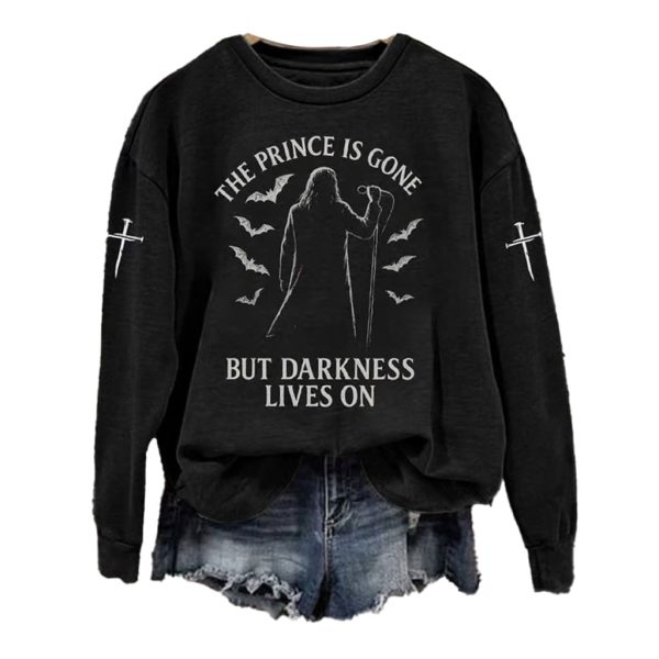 Ozzy The Prince Is Gone But Darkness Lives On Shirt 2