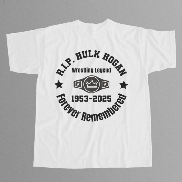 RIP Hulk Hogan Wrestling Legend Forever Shirt 12