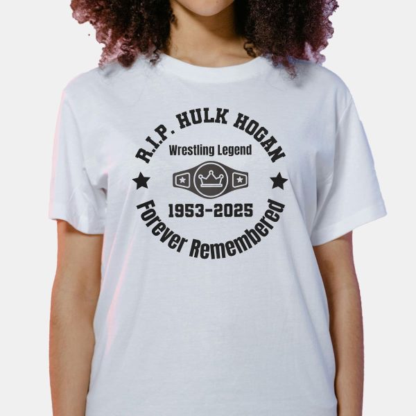 RIP Hulk Hogan Wrestling Legend Forever Shirt 7