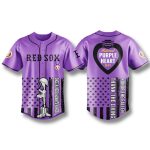 Red Sox National Purple Heart Day 2025 Jersey