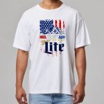 Red White And Miller Lite Shirt