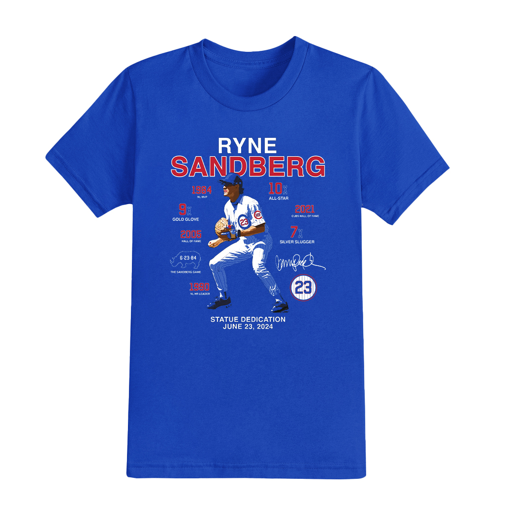 Ryne Sandberg Career Tribute Shirt 4 Ryne Sandberg Career Tribute Shirt 4