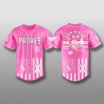 SD Padres Breast Cancer Awareness Month Jersey 2025