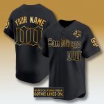 SD Padres Gothic Gold Edition Jersey