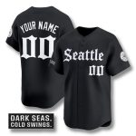 Seattle Mariners Deep Sea Gothic Black Edition Jersey