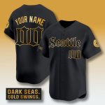 Seattle Mariners Gothic Gold Edition Jersey