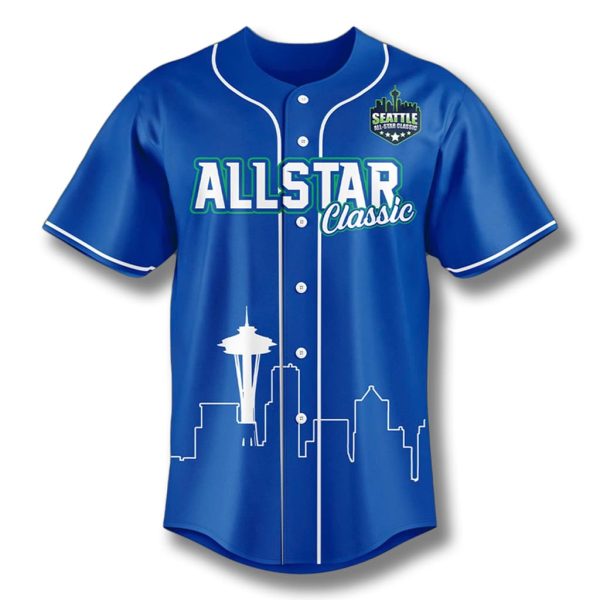 Seattle Seahawks All Star Classic Jersey 2025 Blue 2