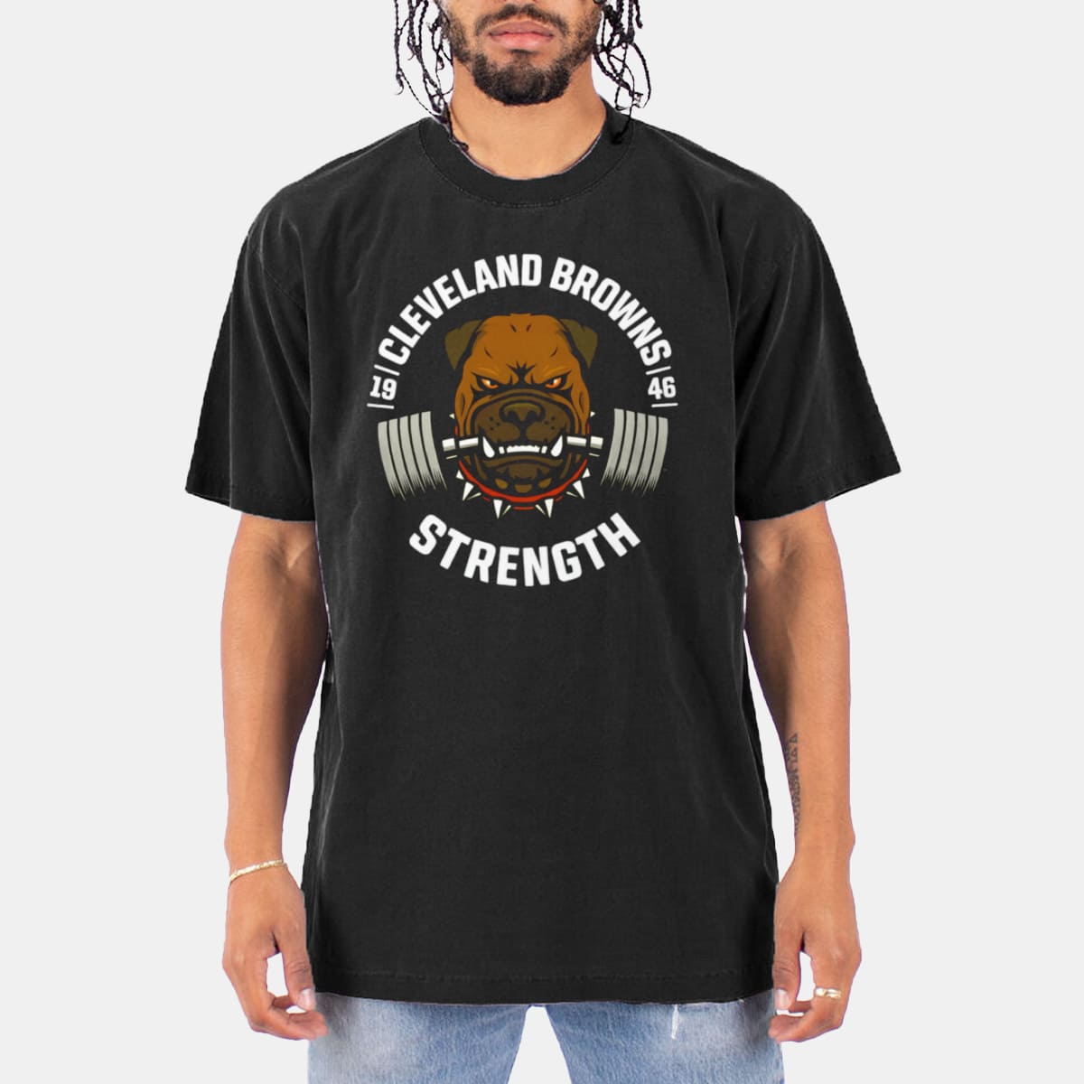 Shedeur Sanders Cleveland Browns Strength Shirt 4 Shedeur Sanders Cleveland Browns Strength Shirt 4