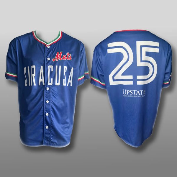 Syracuse Mets Italian Night Jersey Giveaway 2025