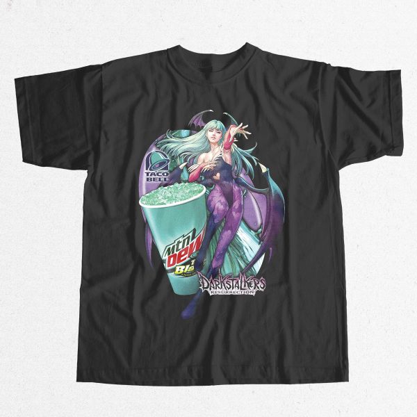 Taco Bell Baja Blast Darkstalkers Resurrection Shirt 7