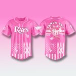 Tampa Bay Rays Breast Cancer Awareness Month Jersey 2025