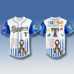 Texas Rangers Autism Awareness Month Jersey 2025