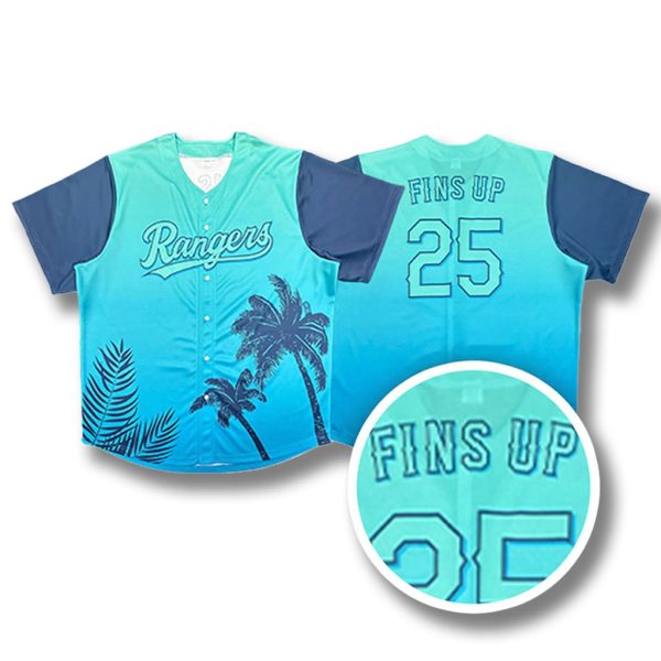 Texas Rangers Margaritaville Night Jersey Giveaway 2025 1