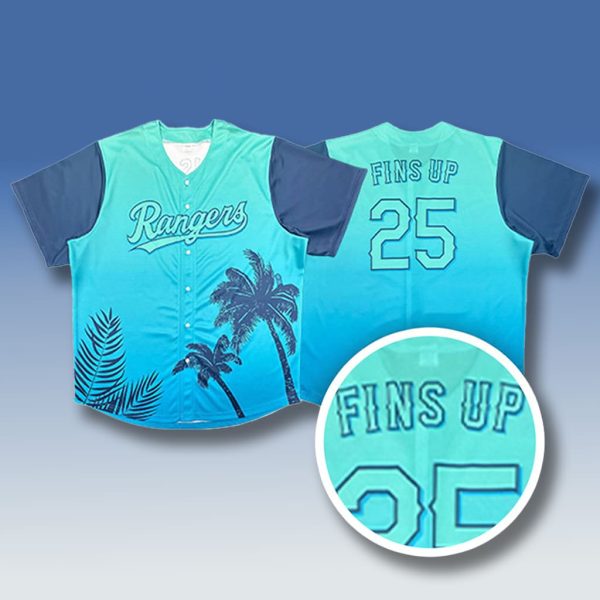 Texas Rangers Margaritaville Night Jersey Giveaway 2025 2