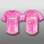 Yankees Breast Cancer Awareness Month Jersey 2025