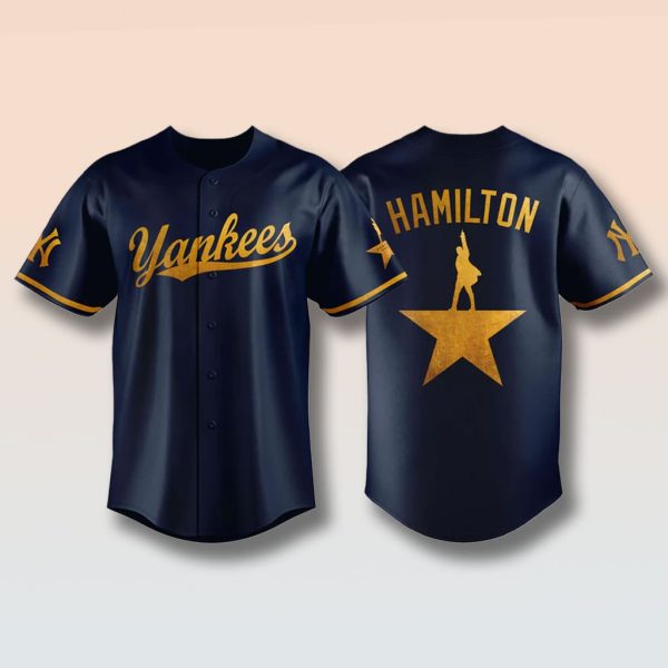 Yankees Hamilton Night Jersey 2025 1