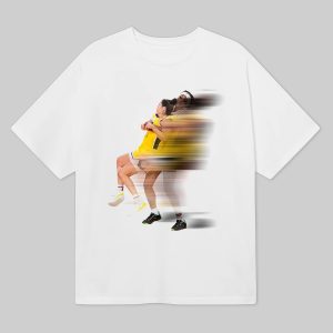 Rickea Jackson Picks Up Kelsey Plum Shirt 1