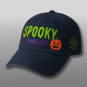 Halloween Spooky Season Embroidered Hat 1