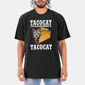 Joe Burrow Tacocat Spelled Backwards Is Tacocat Shirt