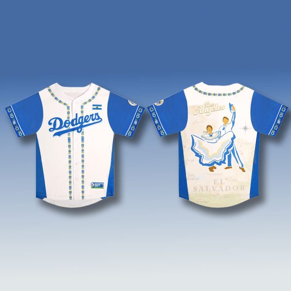 2025 Dodgers Salvadoran Heritage Jersey Giveaway 1