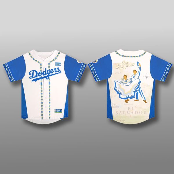 2025 Dodgers Salvadoran Heritage Jersey Giveaway