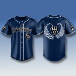 2025 Milwaukee Brewers Deaf & Hard-of-Hearing Awareness Day Jersey