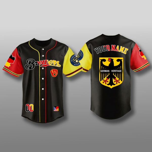 2025 Milwaukee Brewers German Heritage Jersey