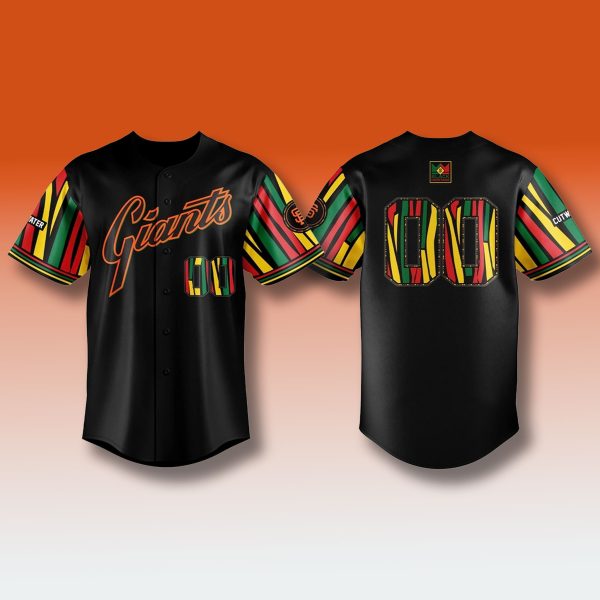 2025 San Francisco Giants Black Heritage Jersey 1