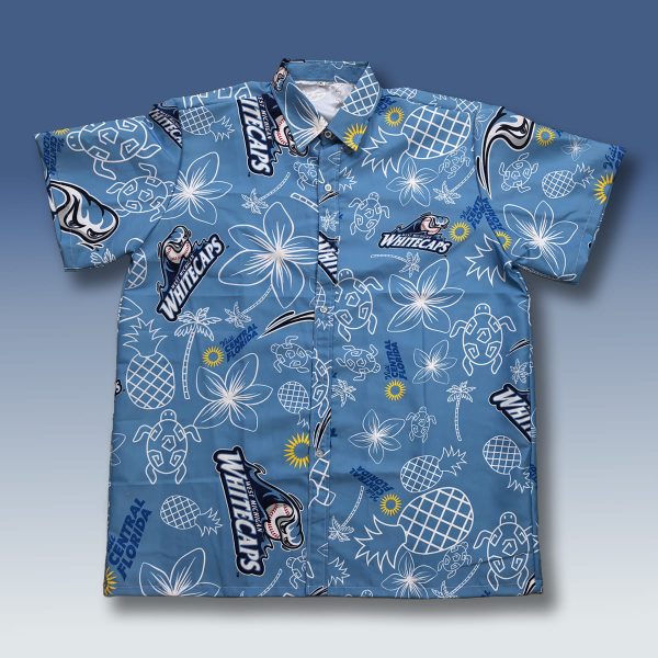 2025 West Michigan Whitecaps Hawaiian Shirt Giveaway